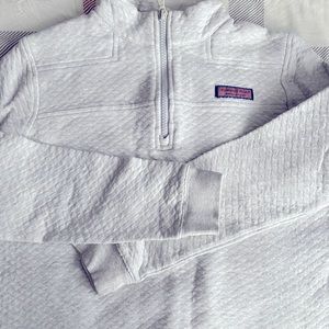 Girls vineyard vines quarter zip